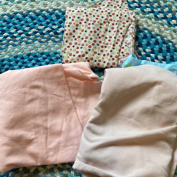 Girl Quilt fabric yardage Bundle includes pink soft minky fabric & floral flower - Picture 8 of 8